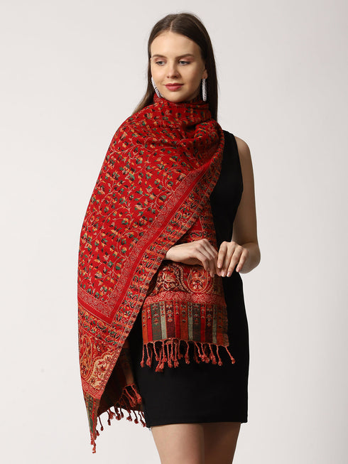 Women's Jamawar Wool Stole